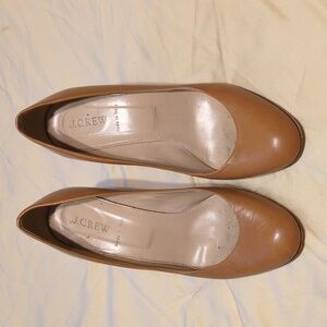 J. Crew Camel Pumps Size 9